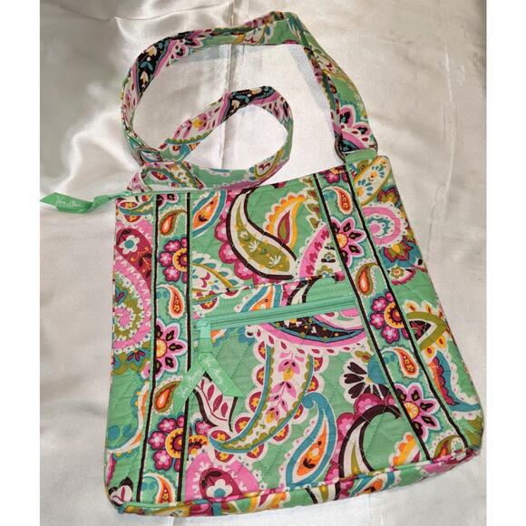 Vera Bradley Handbags - VERA BRADLEY Hipster Crossbody Bag Tutti Frutti Paisley Pattern NWOT